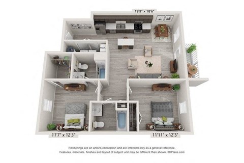 2 Bedroom Apartment